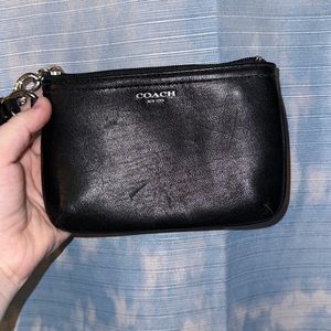 Small coach wrist purse